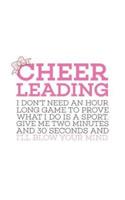 Cheerleading Give Me 2 Two Minutes