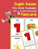English Russian First Words Vocabulary With Pictures Educational Flashcards