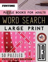 Word Search Puzzle Books for Adults Large Print