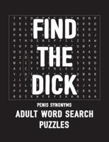 Find The Dick Penis Synonyms Adult Word Search Puzzles