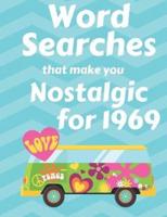 Word Searches That Make You Nostalgic for 1969
