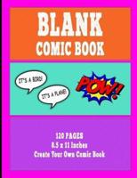 Blank Comic Book