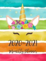 2020-2021 Monthly Planner