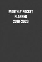 Monthly Pocket Planner 2019-2020
