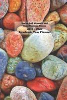 Rocks And Minerals And Semi Precious Stones 2019 - 2020 Academic Year Planner