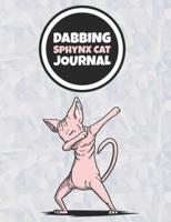 Dabbing Sphynx Cat Journal
