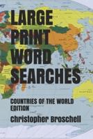 Large Print Word Searches
