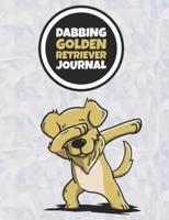 Dabbing Golden Retriever Journal
