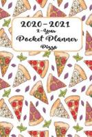 2020-2021 2 Year Pocket Planner Pizza