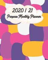 2020/21 Purpose Monthly Planner