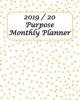 2019/20 Purpose Monthly Planner