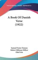 A Book Of Danish Verse (1922)