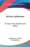 African Aphorisms