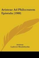 Aristeae Ad Philocratem Epistula (1900)