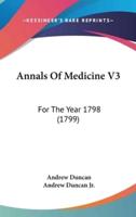 Annals Of Medicine V3