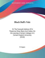 Black Ball's Vale