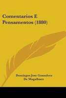 Comentarios E Pensamentos (1880)