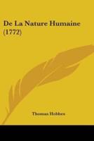 De La Nature Humaine (1772)