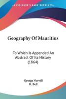 Geography Of Mauritius