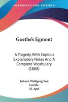 Goethe's Egmont