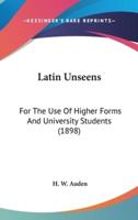 Latin Unseens