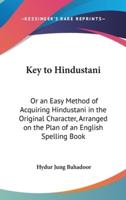Key to Hindustani
