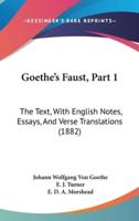 Goethe's Faust, Part 1