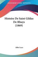 Histoire De Saint Gildas De Rhuys (1869)