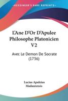L'Ane D'Or D'Apulee Philosophe Platonicien V2