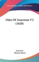 Odes Of Anacreon V2 (1820)