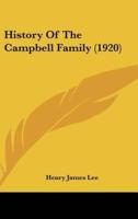 History Of The Campbell Family (1920)