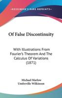 Of False Discontinuity