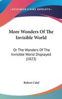 More Wonders Of The Invisible World