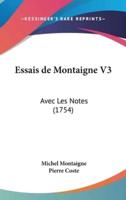 Essais De Montaigne V3