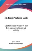Milton's Poetiska Verk