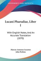 Lucani Pharsaliae, Liber I