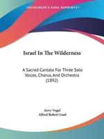 Israel In The Wilderness