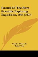 Journal Of The Horn Scientific Exploring Expedition, 1894 (1897)