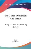 The Canon Of Reason And Virtue