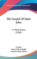 The Gospel Of Saint John