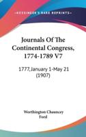 Journals Of The Continental Congress, 1774-1789 V7