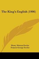 The King's English (1906)