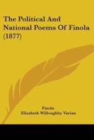 The Political And National Poems Of Finola (1877)