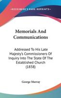 Memorials and Communications