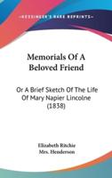 Memorials of a Beloved Friend