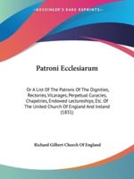 Patroni Ecclesiarum