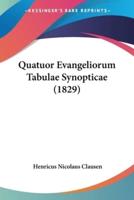 Quatuor Evangeliorum Tabulae Synopticae (1829)
