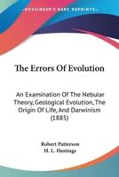 The Errors Of Evolution