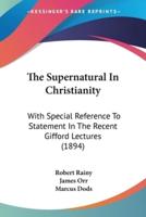 The Supernatural In Christianity