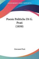Poesie Politiche Di G. Prati (1850)